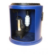 190Ltr Single Sewage Pump Station, Ideal for extensions, Kitchens, Single w/c's and Annex's